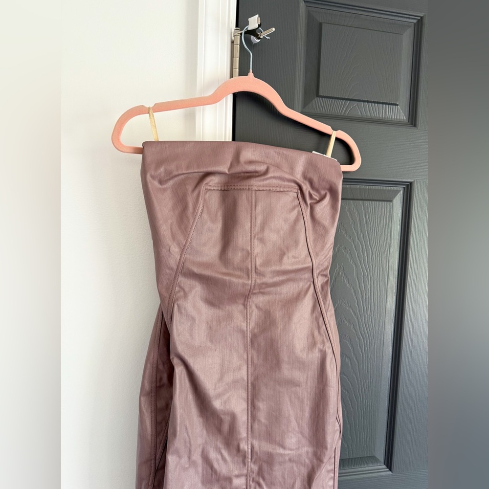 Rick Owens Coated Strapless Bustier Gown - Picture 4 of 9